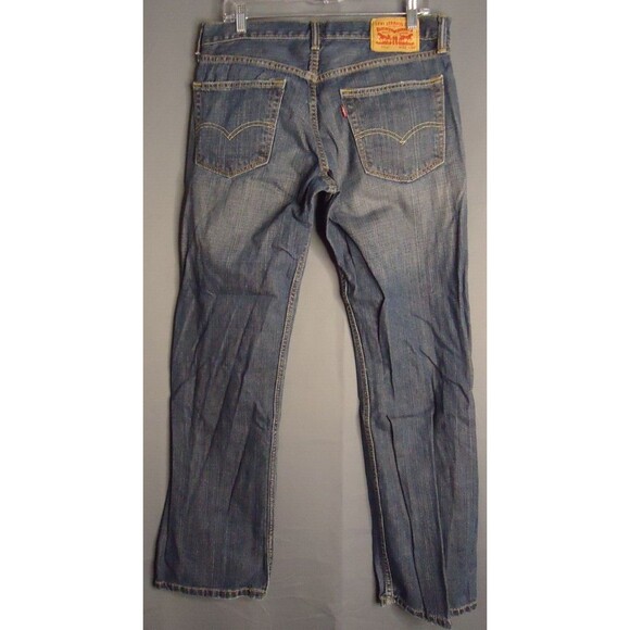 Levi’s 559 Straight Leg Mid Rise Jeans Medium Was Mens Size 32x30 - Picture 8 of 8